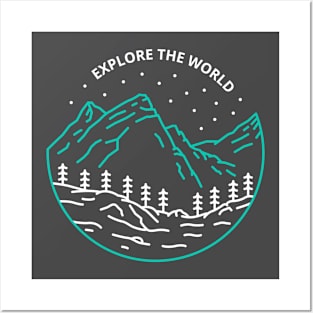 Explore the world Posters and Art